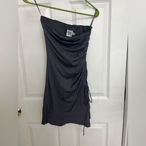 Princess Polly stretch dark gray size 2 mini dress.